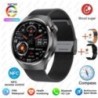 2023-as új NFC okosóra női AMOLED HD képernyő Pulzusszám Vércukor GPS Sport Bluetooth hívás IP68 Vízálló SmartWatch Man