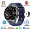 2023-as új NFC okosóra női AMOLED HD képernyő Pulzusszám Vércukor GPS Sport Bluetooth hívás IP68 Vízálló SmartWatch Man