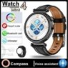 GT4 MINI Fashion női okosóra képernyője mindig pulzus megjelenítése Bluetooth hívás iránytű sport mód AMOLED Smartwatch 2024 NE