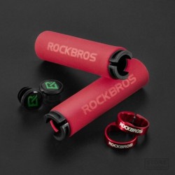 ROCKBROS Ultraight Kerékpármarkolat Szivacskesztyű MTB Mandzsetta Mountain Bike Fogantyú Kormány Kerékpáros Tartozékok Csúszásgá