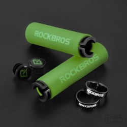 ROCKBROS Ultraight Kerékpármarkolat Szivacskesztyű MTB Mandzsetta Mountain Bike Fogantyú Kormány Kerékpáros Tartozékok Csúszásgá