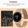 GT4 MINI Fashion női okosóra képernyője mindig pulzus megjelenítése Bluetooth hívás iránytű sport mód AMOLED Smartwatch 2024 NE