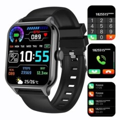 SENBONO új, 1,91 hüvelykes női okosóra Bluetooth hívás Pulzusszám Vér Oxigén Tracker Sport Okosóra Női Férfi IOS Androidhoz