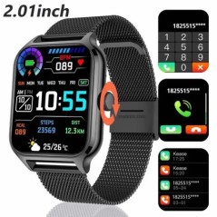 SENBONO új, 1,91 hüvelykes női okosóra Bluetooth hívás Pulzusszám Vér Oxigén Tracker Sport Okosóra Női Férfi IOS Androidhoz