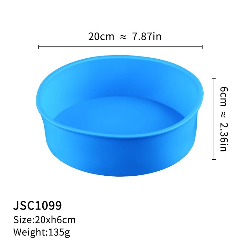 4 5 6 7 8 9 hüvelykes kerek tortaforma szilikon tortaforma tapadásmentes tortaforma sütőformák tésztaforma