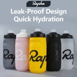 Rapha kerékpáros vizes palack 620 750 ml szivárgásmentes kinyomható ízmentes BPA mentes műanyag kemping túra sport kerékpár vízf