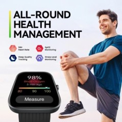 [Világpremier] Amazfit Bip 3 Pro okosóra, 1,69 hüvelykes, nagy színes kijelző, 60+ sport mód GPS okosóra Android IOS telefonhoz