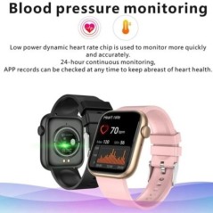 LIGE okosóra nőknek teljes érintőképernyős Bluetooth Call Vízálló órák Sport Fitness Tracker Okosóra Lady Reloj Mujer