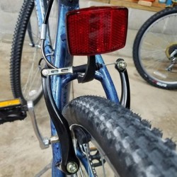 2 készlet alumínium ötvözet Mountain Bike V féknyereg elöl és hátul 10,5 cm Linear Pull V Brakes kerékpár féknyereg