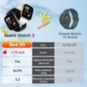 [Világpremier] Globális verzió Redmi Watch 3 Smart Watch 1,75 hüvelykes kijelző 12 napos akkumulátor-élettartam 5 ATM Bluetooth 