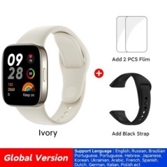 [Világpremier] Globális verzió Redmi Watch 3 Smart Watch 1,75 hüvelykes kijelző 12 napos akkumulátor-élettartam 5 ATM Bluetooth 