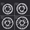 2 db Kerékpár Centerlock Rotor Tartós Kerékpár Tárcsafék Rotor 140/160/180/203mm Road MTB Hidraulikus Fékrotorok Shimano 1PC-hez