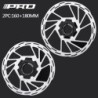 2 db Kerékpár Centerlock Rotor Tartós Kerékpár Tárcsafék Rotor 140/160/180/203mm Road MTB Hidraulikus Fékrotorok Shimano 1PC-hez