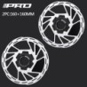 2 db Kerékpár Centerlock Rotor Tartós Kerékpár Tárcsafék Rotor 140/160/180/203mm Road MTB Hidraulikus Fékrotorok Shimano 1PC-hez