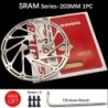 SRAM SM RT56 Tárcsafék-rotor 140mm 160mm 180mm 203 Középvonal 6 csavaros tárcsa NUTT E-bike Mountain Bike Road Kerékpár robogóho