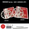 SRAM SM RT56 Tárcsafék-rotor 140mm 160mm 180mm 203 Középvonal 6 csavaros tárcsa NUTT E-bike Mountain Bike Road Kerékpár robogóho