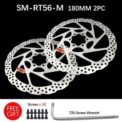 SRAM SM RT56 Tárcsafék-rotor 140mm 160mm 180mm 203 Középvonal 6 csavaros tárcsa NUTT E-bike Mountain Bike Road Kerékpár robogóho