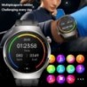 Android IOS Health Monitor Smart Watch készülékhez Férfi pulzusszám EKG+PPG AMOLED 466*466 HD képernyő Bluetooth hívás Smart Wat