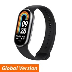 Globális verzió Xiaomi Smart Band 8 Mi karkötő 7 színes AMOLED képernyő Blood Oxygen Bluetooth vízálló Miband csuklós sportóra