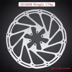 Sram Avid kerékpár fékrotor középvonal 160 mm 180 mm 203 mm hidraulikus tárcsafék rotorok 6 db T25 csavarral MTB hegyi kerékpáro