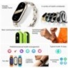 Globális verzió Xiaomi Smart Band 8 Mi karkötő 7 színes AMOLED képernyő Blood Oxygen Bluetooth vízálló Miband csuklós sportóra