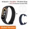 Globális verzió Xiaomi Smart Band 8 Mi karkötő 7 színes AMOLED képernyő Blood Oxygen Bluetooth vízálló Miband csuklós sportóra