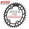 Shimano 96bcd kerek MTB kerékpár láncgyűrű 96BCD 26/36T 32/34/36T M7000 M8000 M4100 M5100/MT510 kerékpár hajtókar Crown Chainrin