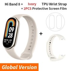 Globális verzió Xiaomi Smart Band 8 Mi karkötő 7 színes AMOLED képernyő Blood Oxygen Bluetooth vízálló Miband csuklós sportóra