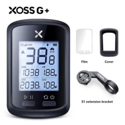 XOSS G plus G+ Bike GPS Kerékpár számítógép Vezeték nélküli Sebességmérő Vízálló Kerékpár gps Kerékpár számítógép Kerékpár Sebes