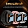 S8 Smart Watch Smartwatch X7 Férfi Tárcsázó Hívás Smart Watch Tracker Egészség Sport Tracker Női karóra X8