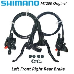 SHIMANO BR BL MT200 kerékpár hidraulikus fék bal első jobb hátsó MTB hidraulikus tárcsafék hegyi kerékpár RT56 RT66 160 mm-es ro