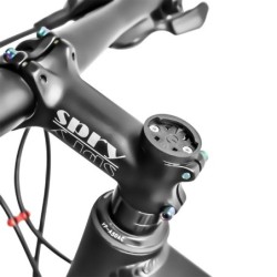 MUQZI Kerékpár számítógép tartó Garmin Bryton WAHOO Számítógép tartó szár felső sapka adapter kerékpár tartozékok