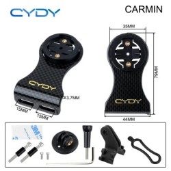 CYDY Carbon 3K országúti kerékpár számítógép tartó Garmin Edge Bryton Rider Whaoo Catey XOSS IGPSPORT MAGENE MTB kerékpár GOPRO 