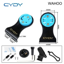 CYDY Carbon 3K országúti kerékpár számítógép tartó Garmin Edge Bryton Rider Whaoo Catey XOSS IGPSPORT MAGENE MTB kerékpár GOPRO 