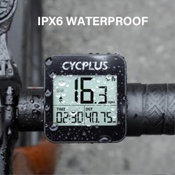 CYCPLUS GPS kerékpáros számítógép vezeték nélküli stopper IPX6 vízálló kerékpáros kilométer-számláló kerékpár kiegészítők sebess