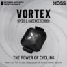 XOSS Vortex fordulatszám-érzékelő kerékpáros számítógéphez IPX7 vízálló 300 óra akkumulátor élettartam Bluetooth ANT+ kerékpárta