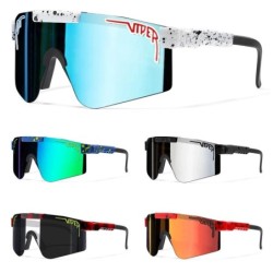 Pit Viper Férfi Női Outdoor Napszemüveg Kerékpáros Szemüveg MTB Sport Szemüveg UV400 Kerékpáros Kerékpáros Szemüveg Doboz nélkül