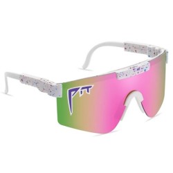 Pit Viper Férfi Női Outdoor Napszemüveg Kerékpáros Szemüveg MTB Sport Szemüveg UV400 Kerékpáros Kerékpáros Szemüveg Doboz nélkül