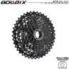 GOLDIX fekete MTB kazetta 8/9/10/11/12 sebesség 40/42/46/50/50T K7 8/9/10/11/12v kerékpár szabadonfutó lánckerék Shimano/SRAM-ho