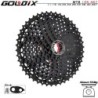 GOLDIX fekete MTB kazetta 8/9/10/11/12 sebesség 40/42/46/50/50T K7 8/9/10/11/12v kerékpár szabadonfutó lánckerék Shimano/SRAM-ho