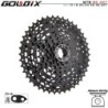 GOLDIX fekete MTB kazetta 8/9/10/11/12 sebesség 40/42/46/50/50T K7 8/9/10/11/12v kerékpár szabadonfutó lánckerék Shimano/SRAM-ho