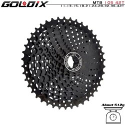 GOLDIX fekete MTB kazetta 8/9/10/11/12 sebesség 40/42/46/50/50T K7 8/9/10/11/12v kerékpár szabadonfutó lánckerék Shimano/SRAM-ho