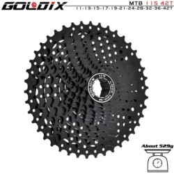 GOLDIX fekete MTB kazetta 8/9/10/11/12 sebesség 40/42/46/50/50T K7 8/9/10/11/12v kerékpár szabadonfutó lánckerék Shimano/SRAM-ho