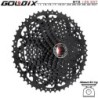 GOLDIX fekete MTB kazetta 8/9/10/11/12 sebesség 40/42/46/50/50T K7 8/9/10/11/12v kerékpár szabadonfutó lánckerék Shimano/SRAM-ho