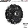 GOLDIX fekete MTB kazetta 8/9/10/11/12 sebesség 40/42/46/50/50T K7 8/9/10/11/12v kerékpár szabadonfutó lánckerék Shimano/SRAM-ho