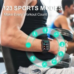 2023-as új C20 Pro Smart Watch Voice Assistant BT Wireless Call Business Outdoor Sports IP68 vízálló karóra Android iOS rendszer