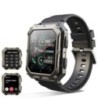 2023-as új C20 Pro Smart Watch Voice Assistant BT Wireless Call Business Outdoor Sports IP68 vízálló karóra Android iOS rendszer