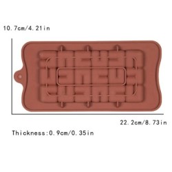 29 stílusú szabálytalan szilikon csokoládé sütőforma porózus virág szerelem cukorka zselé jégkészítő készlet torta dekor szappan