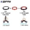 ZTTO MTB Road Bicycle Headset CNC 1 1/8"-1 1/2" 1.5 Tapered 28.6 Straight Tube Bike Fork Internal Steering Bearing