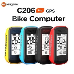 Magene Smart Bike Computer C206/PRO vezeték nélküli GPS kerékpár sebességmérő vízálló országúti kerékpáros kilométer-számláló